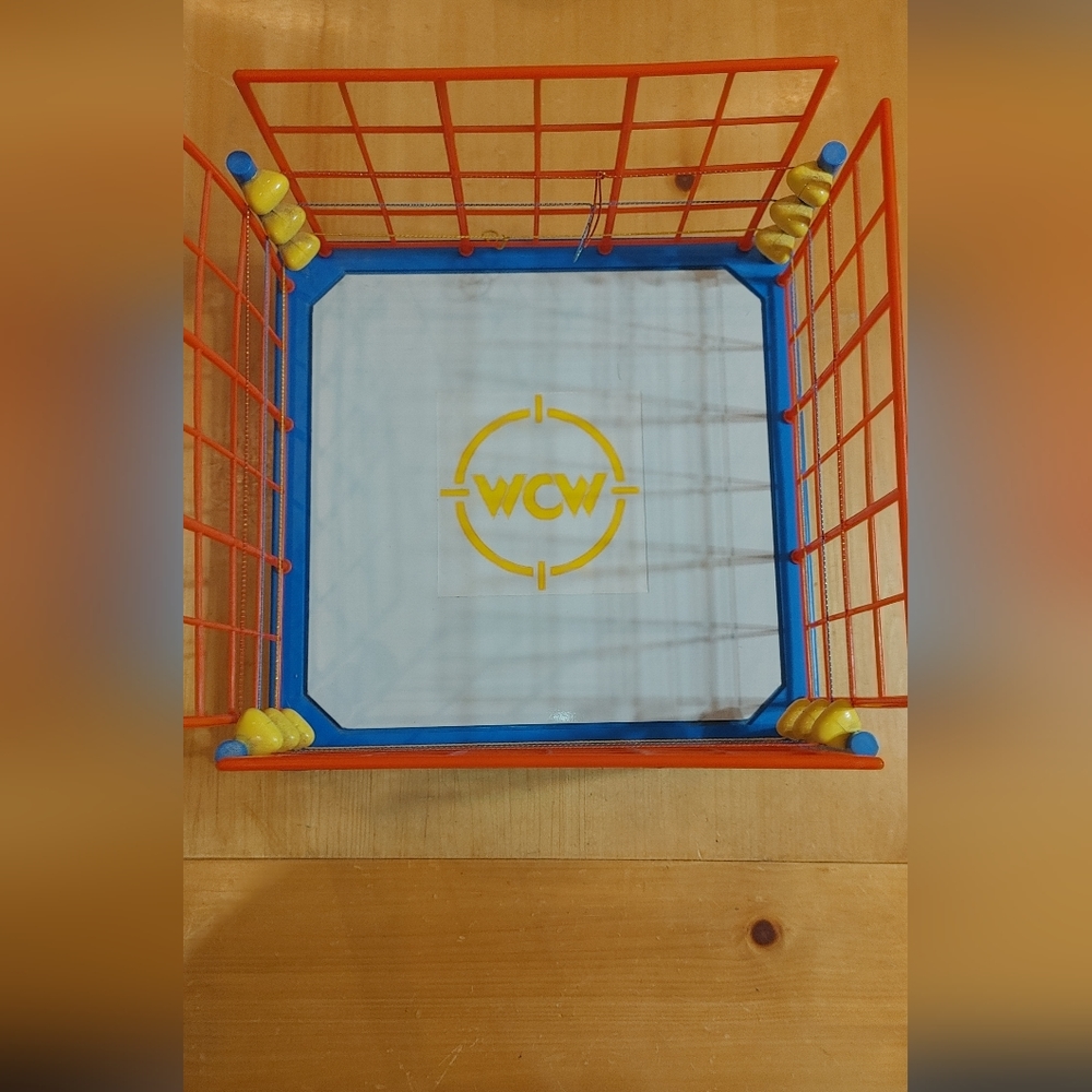 RARE WCW Wrestling Ring and Cage USED